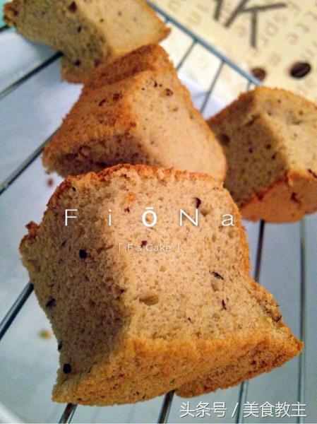 无添加细腻又松软的戚风蛋糕,戚风蛋糕纯牛奶版