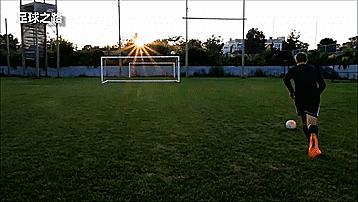 低平球射门技巧,如何学会射门