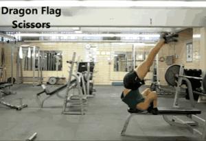 龙旗腹肌,龙旗腹肌怎么练