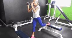 哑铃练全身新手哑铃训练计划,哑铃训练动作练全身详细图