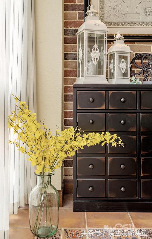 190平方装现代美式风格要多少钱,180平复式现代美式