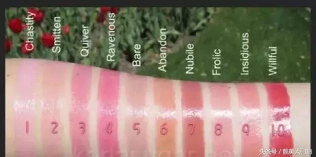 tomford口红颜色推荐,tomford十色套装