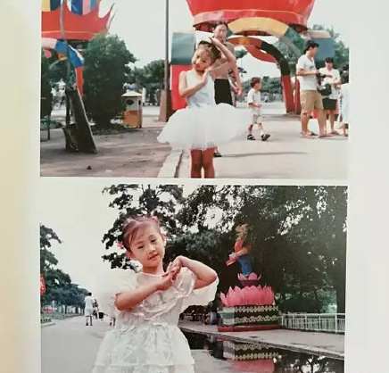 舒畅晒与刘亦菲19年前合照回放,85后女星18岁旧照刘亦菲舒畅真美