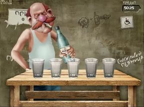 俄罗斯老铁冰天雪地喝伏特加,老俄爱喝伏特加