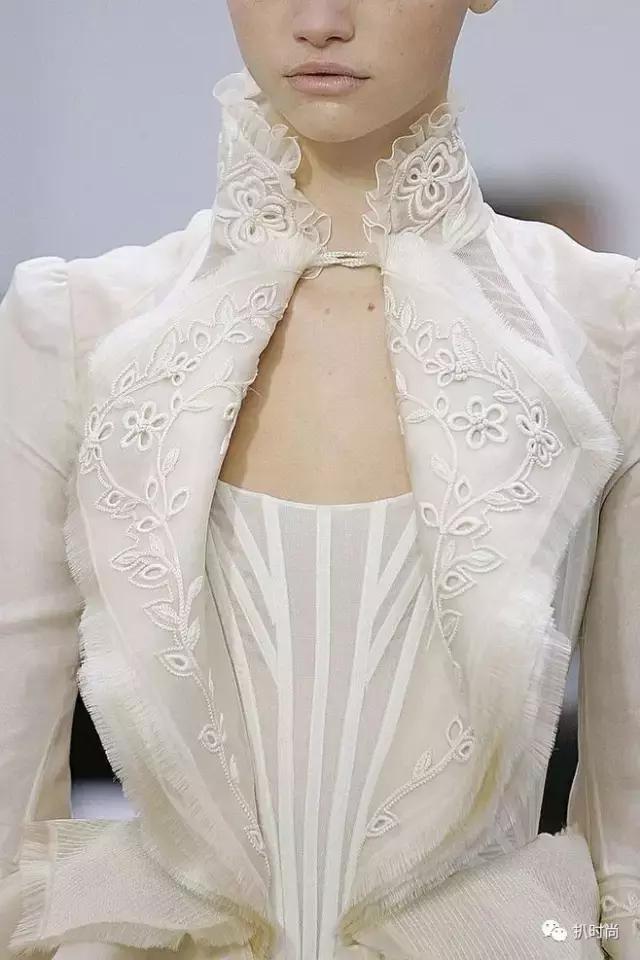 领子怎么画款式图,新中式衣领画法