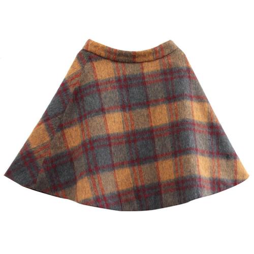 元气满满衬衫百褶裙,元气浅蓝格裙