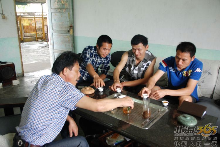 陈荣华北海,北海人的一天