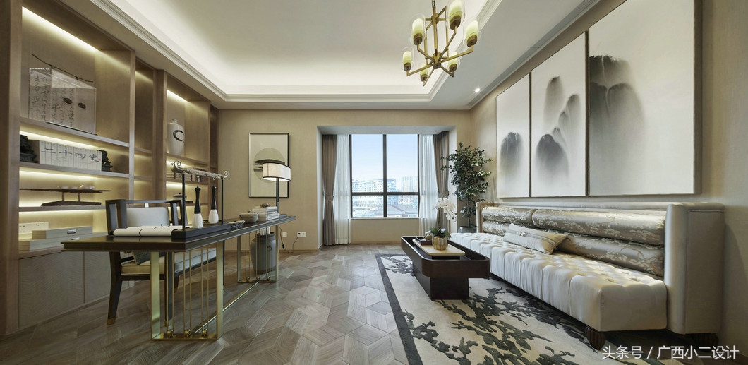 2023平方室内装修效果图,298平米四室两厅装修效果图