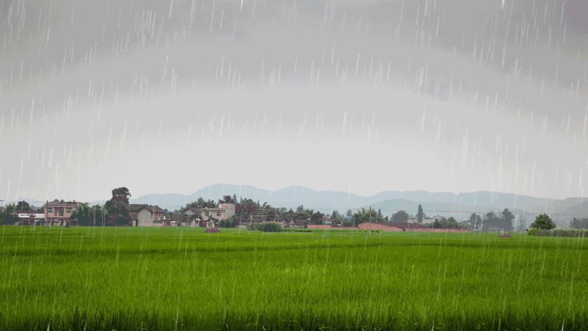 窗前静心听雨声下联,窗前听雨声静谧悠然