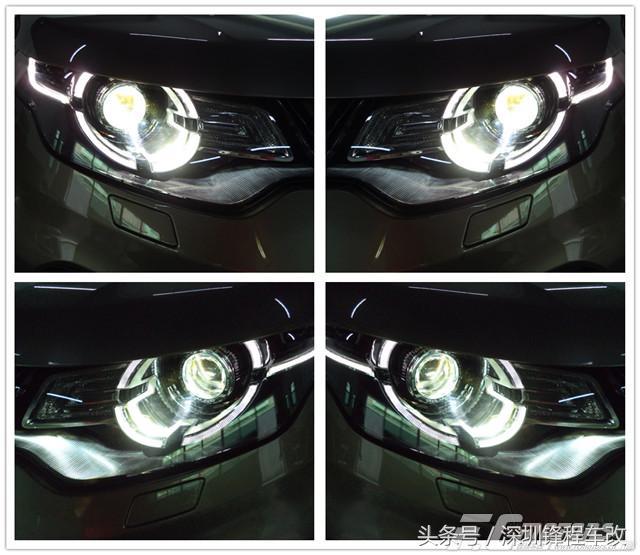 发现神行低配大灯,路虎发现神行低配升级高配