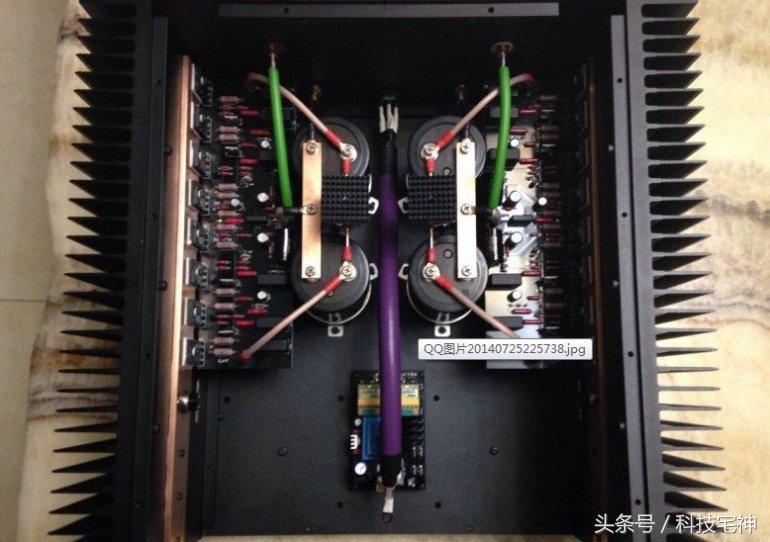 自制12v5000w大功率功放,制作单管大功率功放