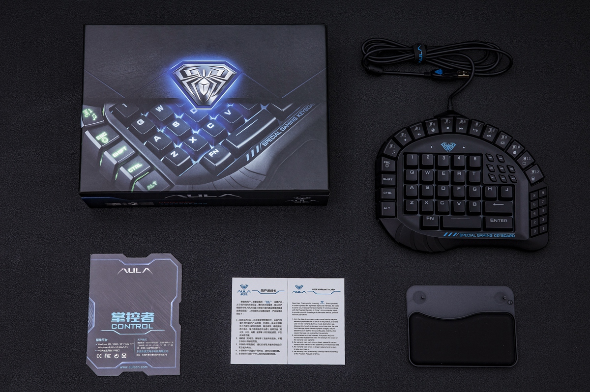 狼蛛掌控者单手键盘,狼蛛单手键盘