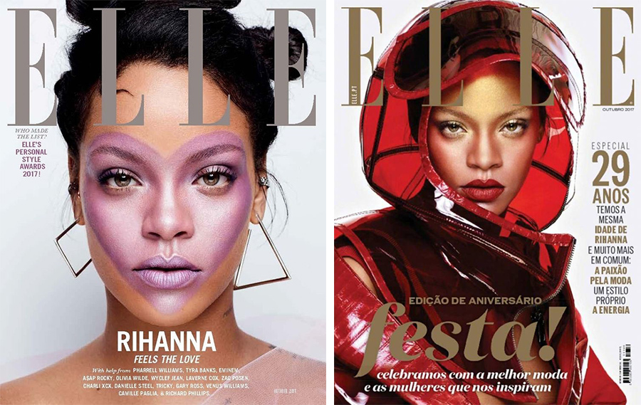 Rihanna的彩妆品牌正式开卖,日日人逢喜事幸福肥