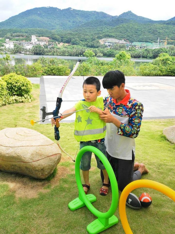 带着宝贝去旅行，遇见三亚遇见海