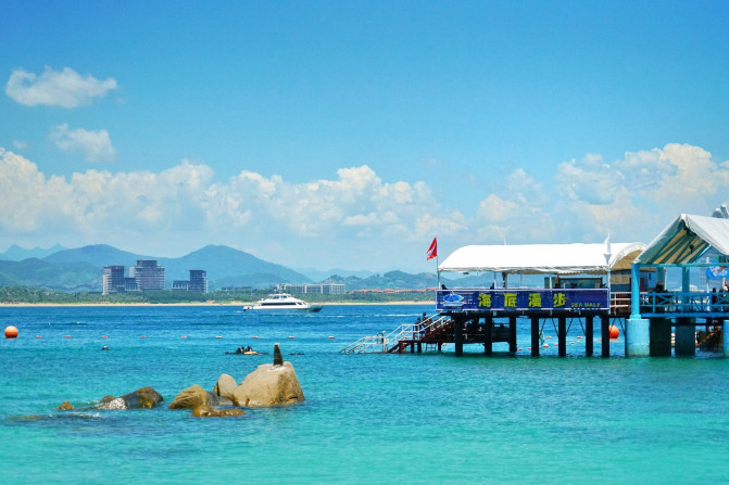 带着宝贝去旅行，遇见三亚遇见海