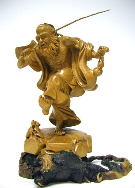 木雕三世轮回雕刻技法,木雕人物眼睛雕刻技法