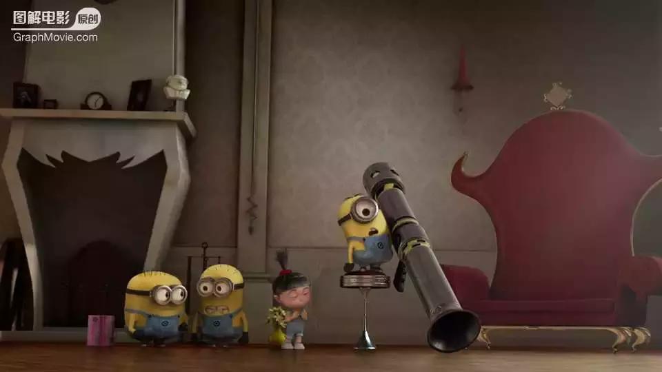 1分钟看完家庭大改造《卑鄙的我》小黄人番外短片