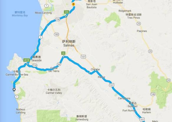 加州1号公路自驾路线图片,加州一号公路攻略从南往北