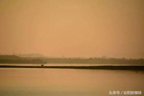 羊山湖日落,铜山湖看日出的地方