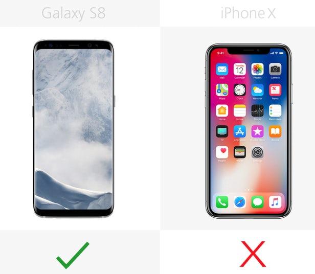 三星s8和iphonex画面对比,iphonex对比iphone8p跑分