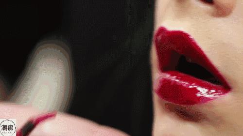 种草机口红测评,种草机橙色