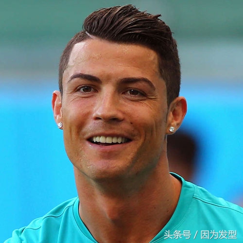 克里斯蒂亚诺罗纳尔多发型,克里斯蒂的发型
