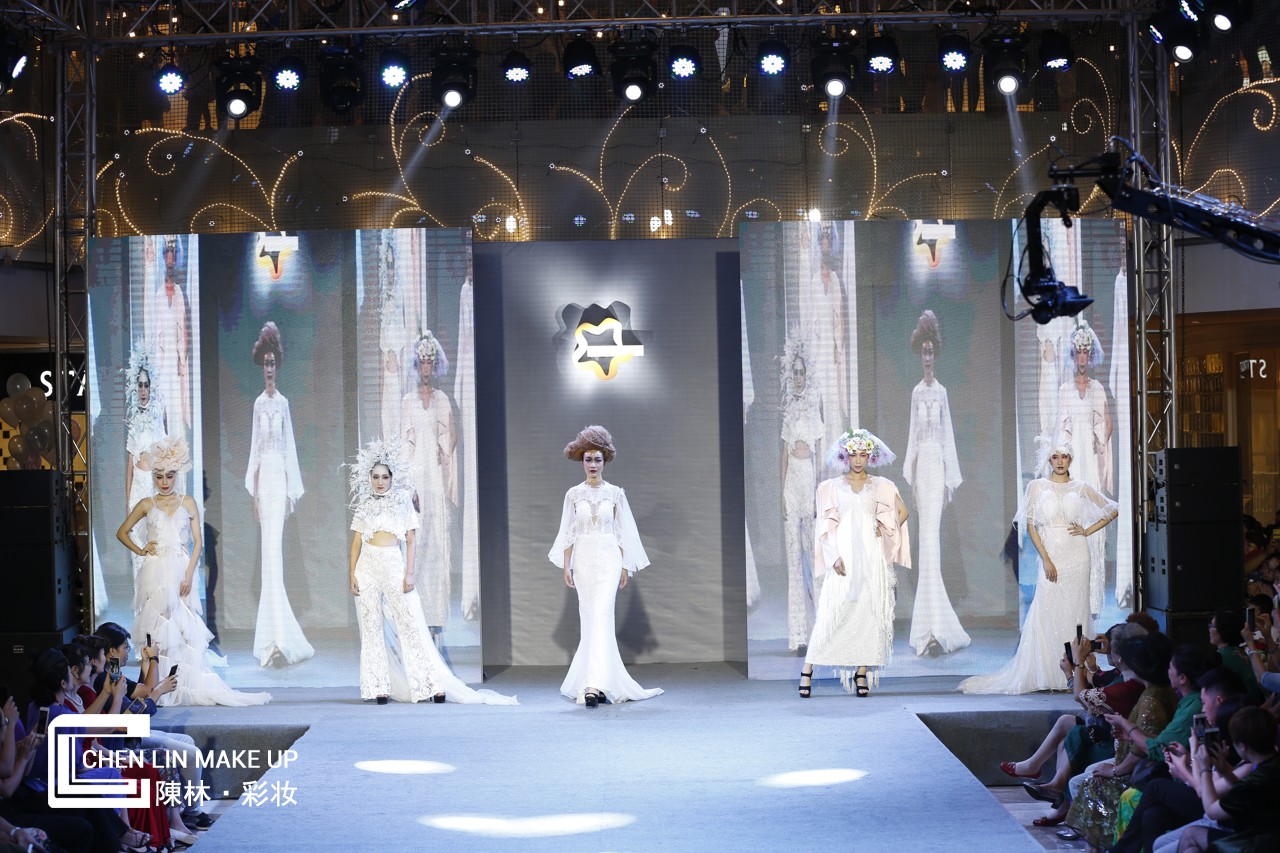 中国东盟国际彩妆大赛陈林彩妆贺加贝杯十佳化妆服饰比赛完美收官
