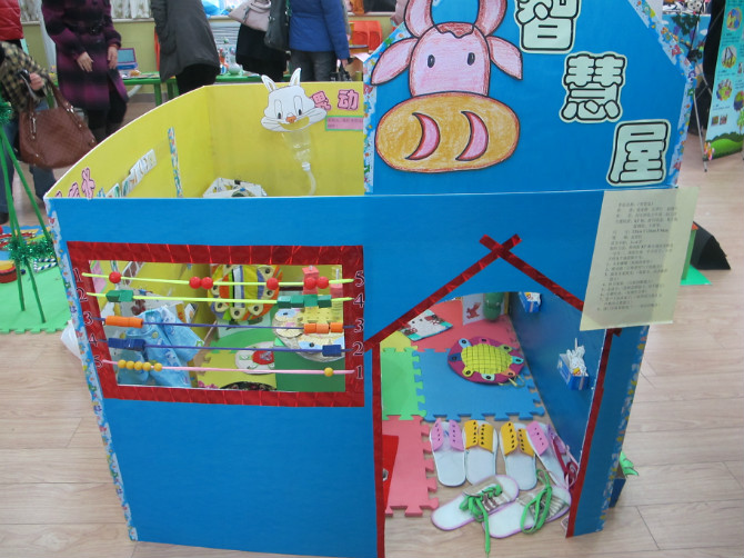 幼儿园自制显微镜玩具怎么做,幼儿园户外pvc管子自制玩具器械