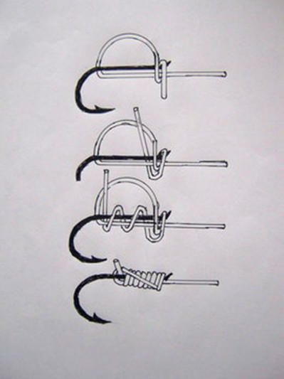 鱼钩的各种绑法选择适合自己的方法就好