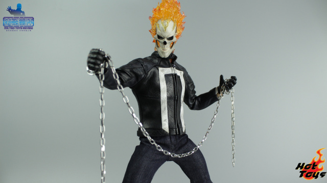 hottoys恶灵骑士灵魂战车,恶灵骑士神盾特工局特效