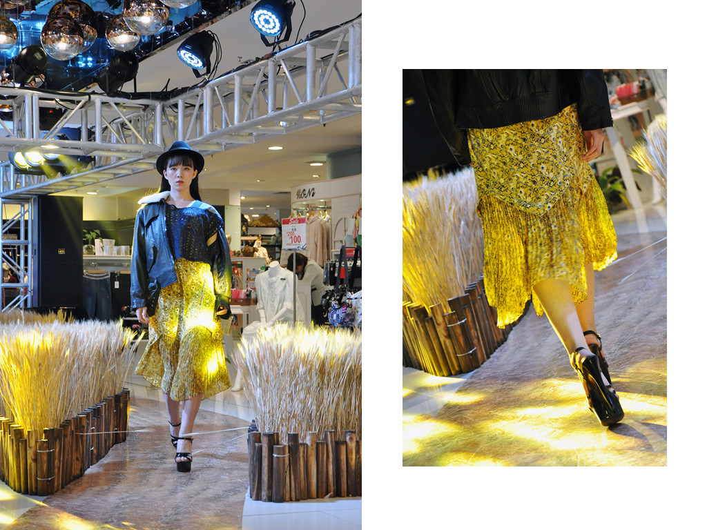 麦步远东开放式秀场,金色麦田间解锁最全秋季穿搭