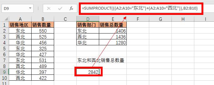 sumproduct函数用法解析怎么读,sumproduct函数的意思