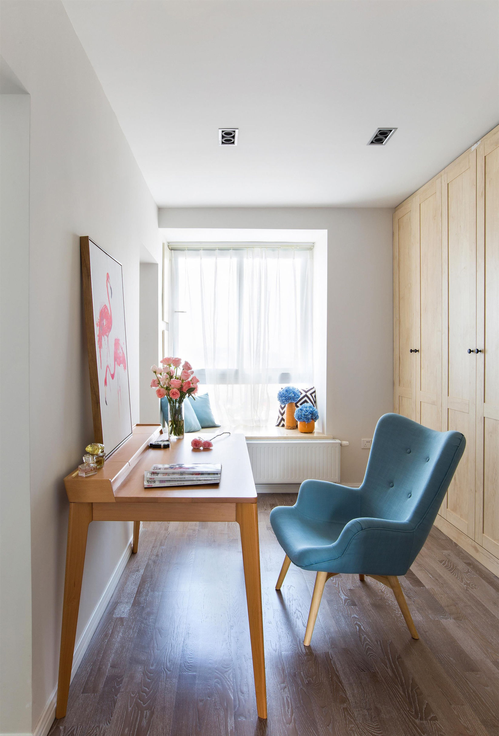 82平两居清新现代简约风格,武汉中国铁建梧桐苑,全包11.8万