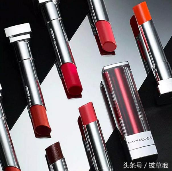 美宝莲小灯管口红唇膏测评,美宝莲小灯管唇釉试色