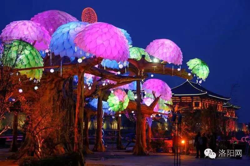 洛阳2024新春超级灯会在哪里,洛阳最大公园灯会