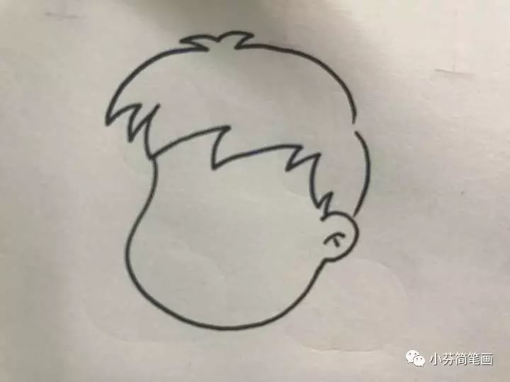 简笔画教程男孩打篮球,人的简笔画男孩