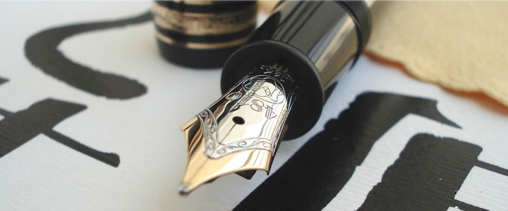 钢笔如何打磨适合书写汉字,钢笔刮纸的最佳方法