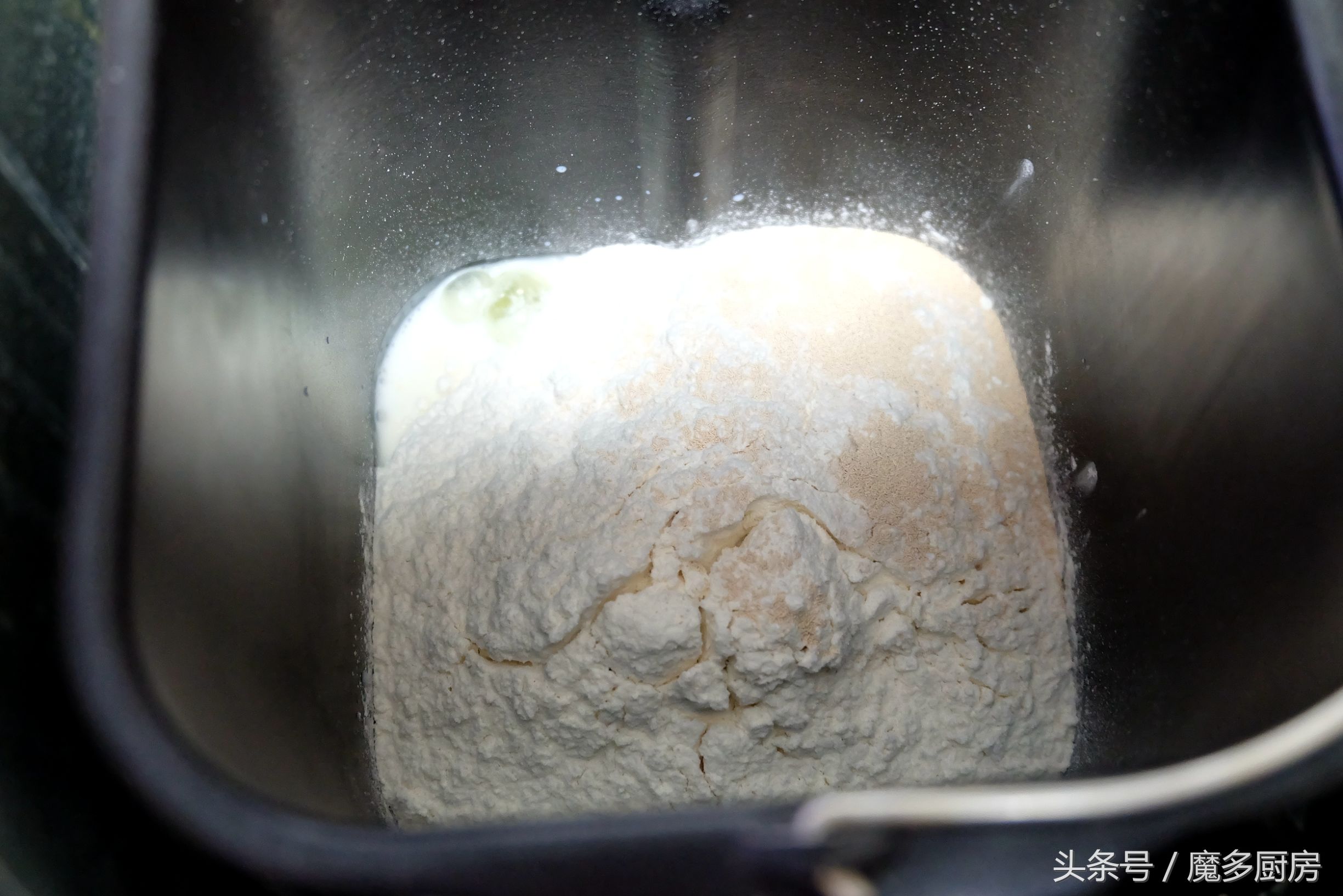 自家做不含黄油的吐司面包,想吃夹心小面包