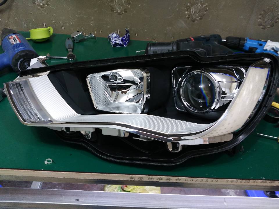 奥迪q5大灯改透镜,19款奥迪a3改双光透镜