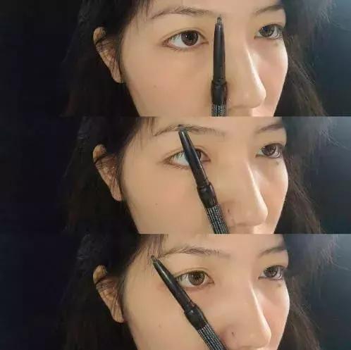 眉毛画法教程挑眉,画眉毛挑眉