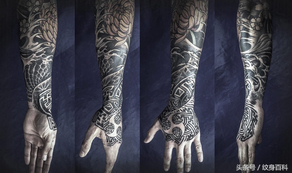 部落图腾纹身图案霸气,图腾纹身大师作品