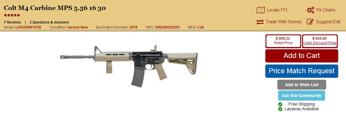 美国人买的枪跟军队用的一样么,美国人买的枪