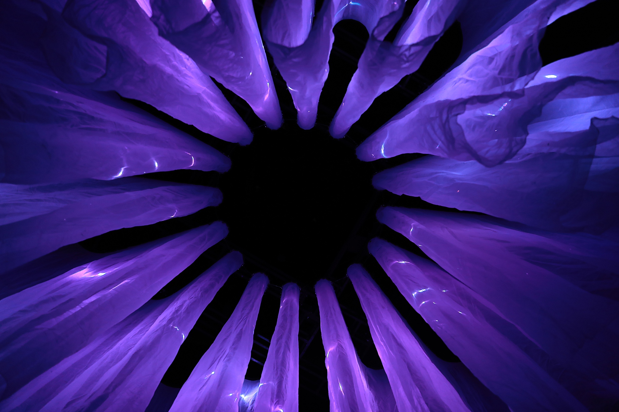 德国老程序员拿块“蚊帐布”,用代码创造最美的“云纱”艺术