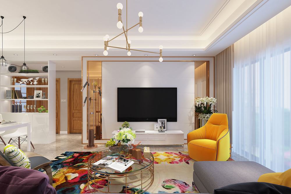 家装室内设计现代风格全套效果图,家装2020效果图欧式