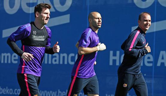 梅西怎么让足球变得简单,梅西墨西哥赛前热身