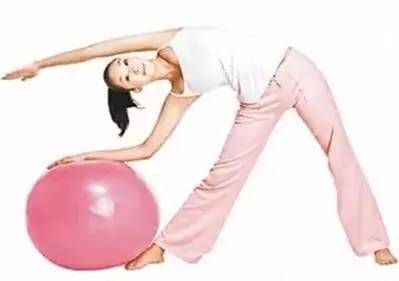瑜伽球收腹按摩,收腹按摩球