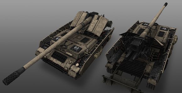 坦克世界---Ⅸ级反坦克炮排名:一枝独秀!