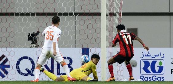 2016亚冠鲁能对首尔蒙蒂略,鲁能0比7大邱