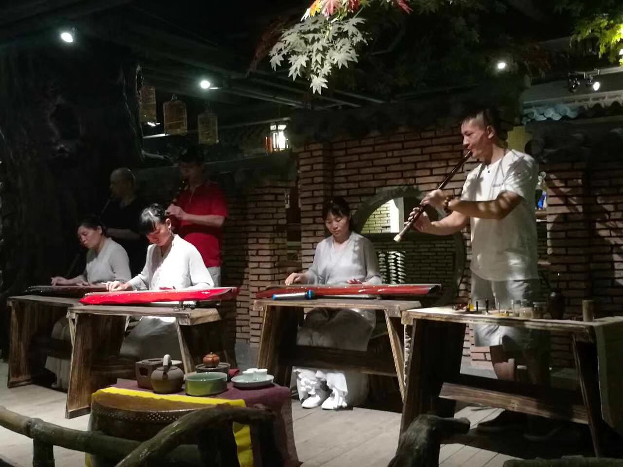 花好月圆夜古琴竹笛合奏,花好月圆夜洞箫独奏