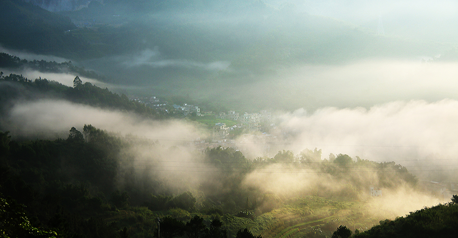 罗定看云海需要什么天气条件,云浮大云山看云海